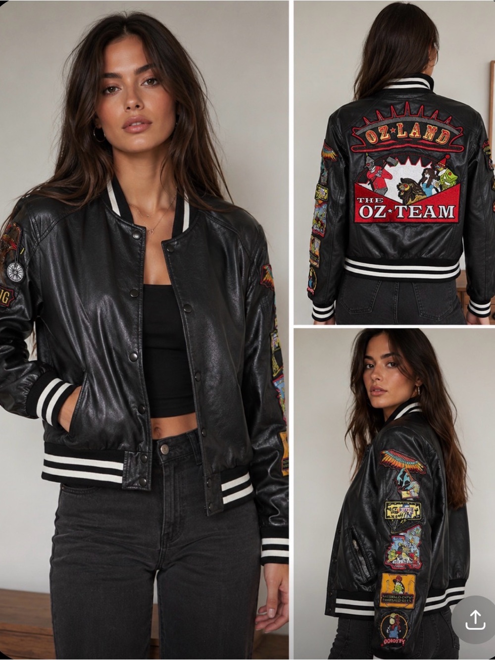 RARE CI CI & CO CO Sheepskin Wizard of Oz Jacket